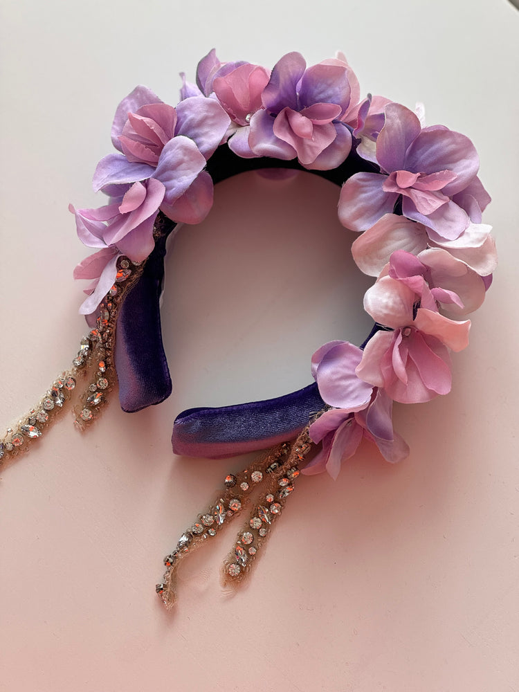 Princessa Floral Statement Headband
