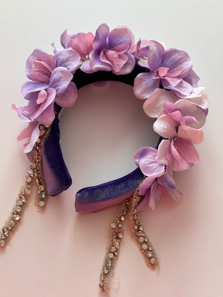 Princessa Floral Statement Headband