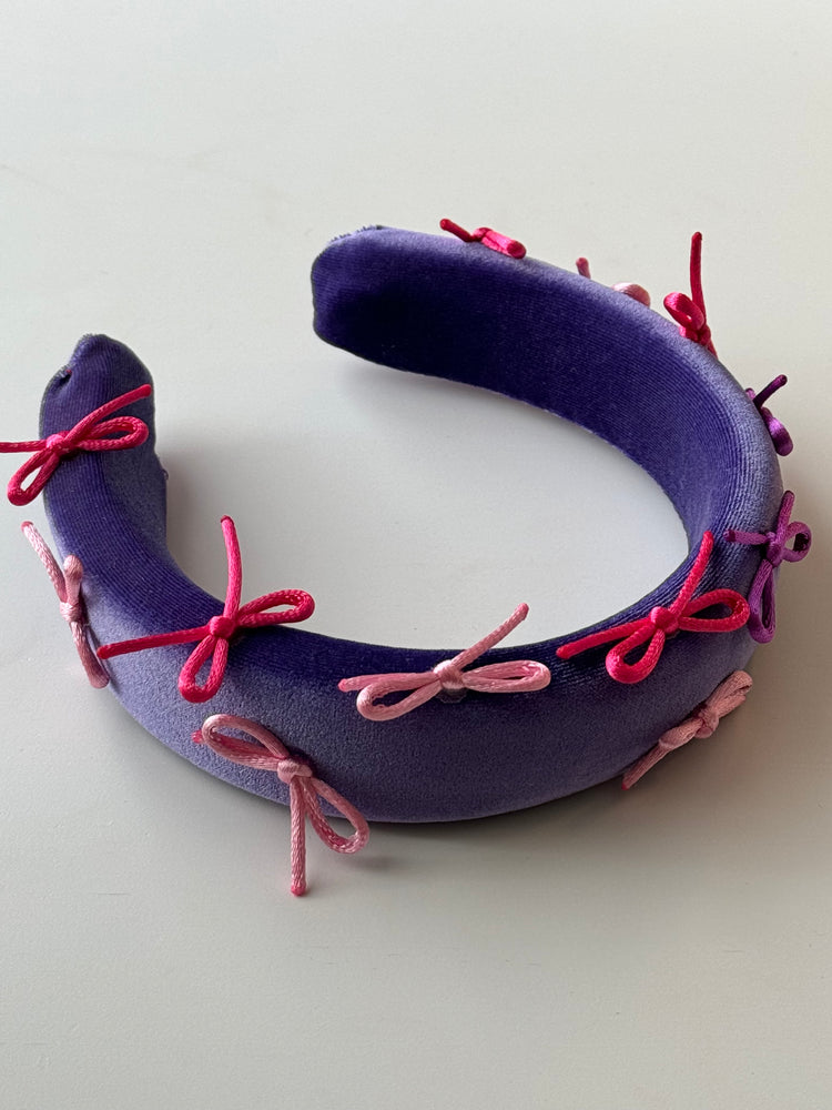 
            
                Load image into Gallery viewer, Lilac Beau Bow Headband
            
        