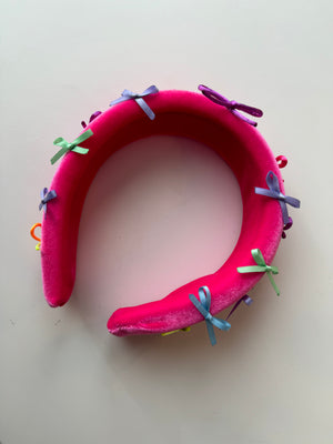 Hot Pink Beau Bow Headband