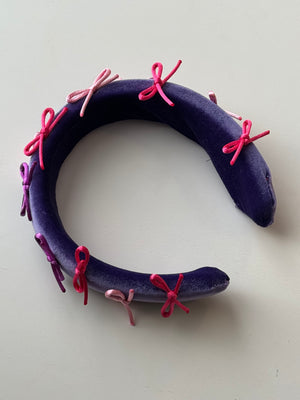 Lilac Beau Bow Headband