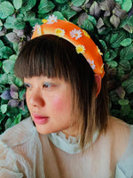 Orange Crush Floral Headband